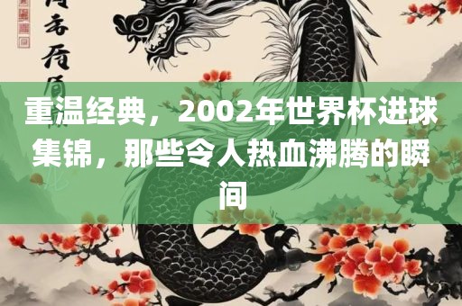 重温经典，2002年世界杯进球集锦，那些令人热血沸腾的瞬间眉山市正发家政服务有限公司