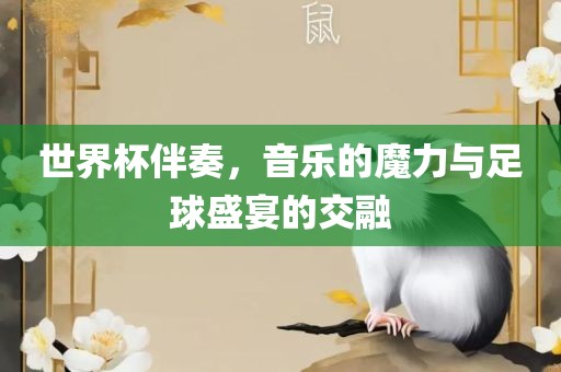 世界杯伴奏，音乐的魔力与足球盛宴的交融眉山市正发家政服务有限公司