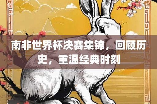 南非世界杯决赛集锦，回顾历史，重温经典时刻