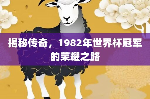 揭秘传奇，1982年世界杯冠军的荣耀之路