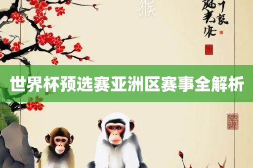 世界杯预选赛亚洲区赛事全解析