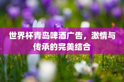 世界杯青岛啤酒广告，激情与传承的完美结合