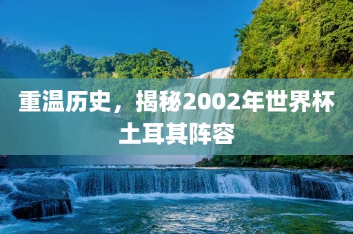 重温历史，揭秘2002年世界杯土耳其阵容