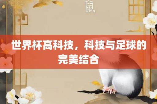 世界杯高科技，科技与足球的完美结合眉山市正发家政服务有限公司