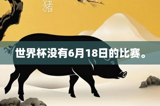 世界杯没有6眉山市正发家政服务有限公司月18日的比赛。