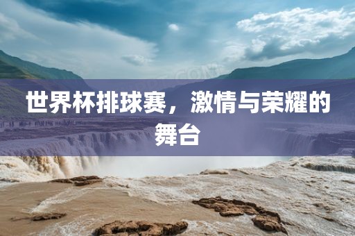 世界杯排球赛，激情与荣耀的舞台