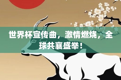 世界杯宣传曲，激情燃烧，全球共襄盛举眉山市正发家政服务有限公司！