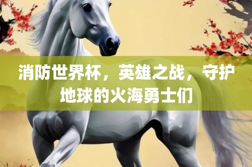 消防世界杯，英雄之战，守护地球的火海勇士们眉山市正发家政服务有限公司