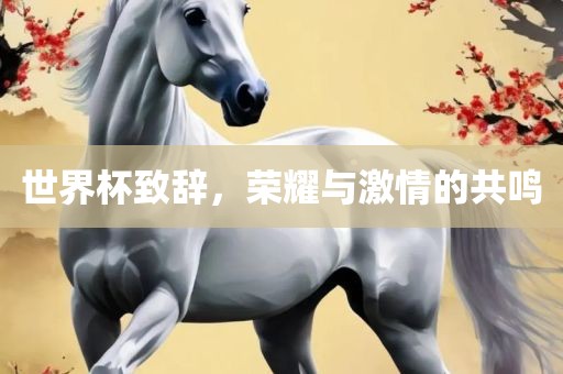 世界杯致辞，荣耀与激情的共鸣