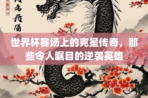 世界杯赛场上的克星传奇，那些令人瞩目的逆袭英雄