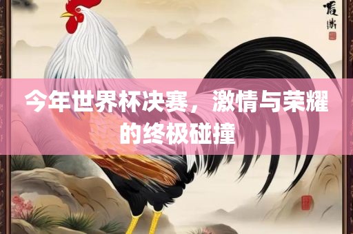 今年世界杯决赛，激情眉山市正发家政服务有限公司与荣耀的终极碰撞