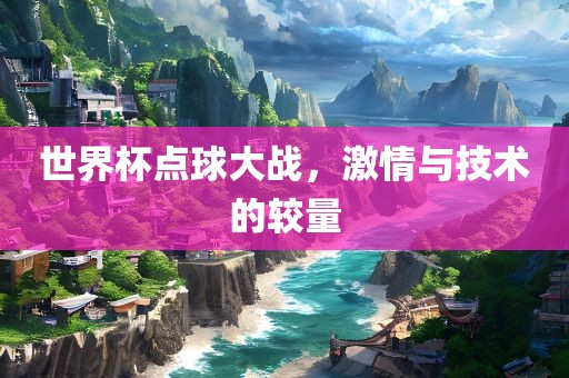 世界杯点球大战，激情与技术的较量