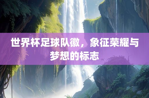 世界杯足球队徽，象征荣耀与梦想的标志眉山市正发家政服务有限公司