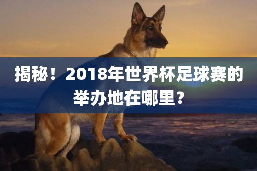 揭秘！2018年世界眉山市正发家政服务有限公司杯足球赛的举办地在哪里？