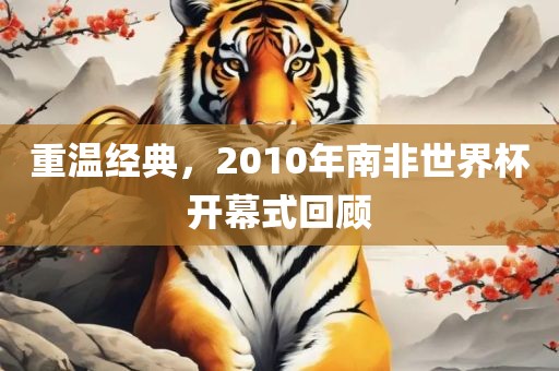 重温经典，2010年南非世界杯开幕式回顾