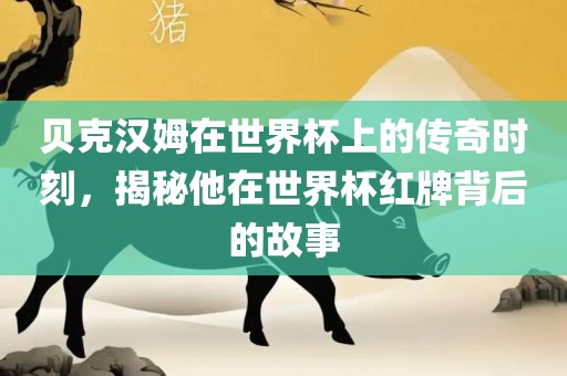 贝克汉姆在世界杯上的传奇时刻，揭秘他在世界杯红牌背后的故事
