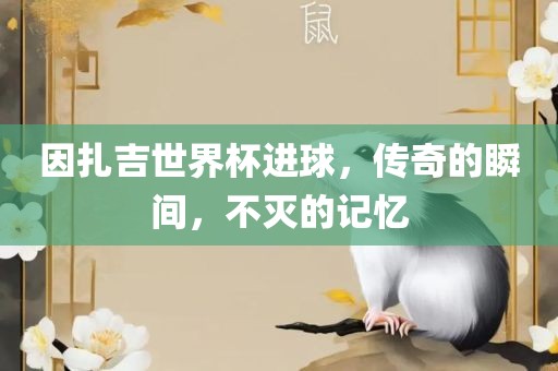 因扎吉世界杯进球，传奇的瞬间，不灭的记忆眉山市正发家政服务有限公司