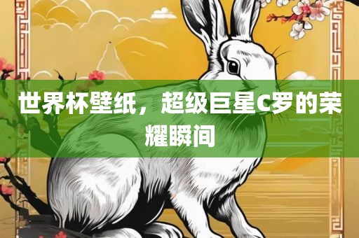 世界杯壁纸，超级巨星C罗的荣耀瞬间