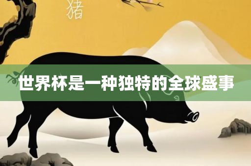 世界杯是一种独特的全球盛事