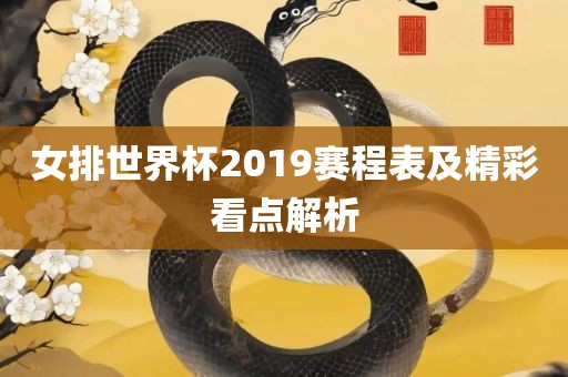 女排世界杯2019赛程表及精彩看点解析眉山市正发家政服务有限公司