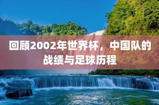 回顾2002年世界杯，中国队的战绩与足球历程