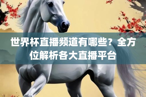 世界杯直播频道有哪些？全方位解析各大直播平台