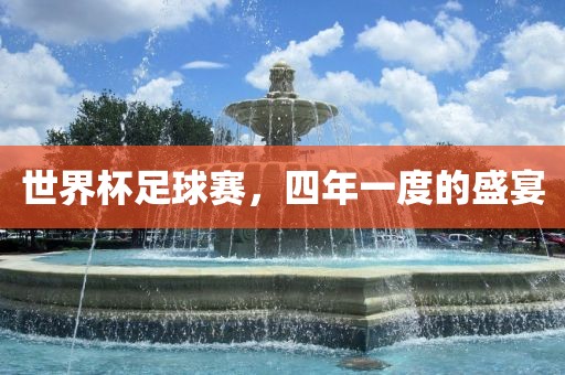 世界杯足球赛，四年一度的盛宴眉山市正发家政服务有限公司
