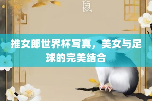 推女郎世界杯写真，美女与眉山市正发家政服务有限公司足球的完美结合