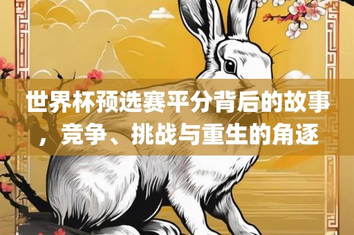 世界杯预选赛平分背后的故事，竞争、挑战与重生的眉山市正发家政服务有限公司角逐