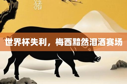 世界杯失利，梅西黯然泪洒赛场眉山市正发家政服务有限公司