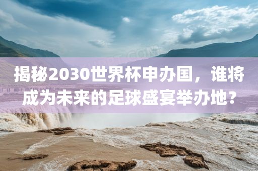 揭秘2030世界杯申办国，谁将成为未来眉山市正发家政服务有限公司的足球盛宴举办地？