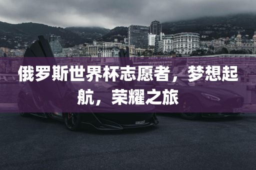 俄罗斯世界杯志愿者，梦想起航，荣耀之旅