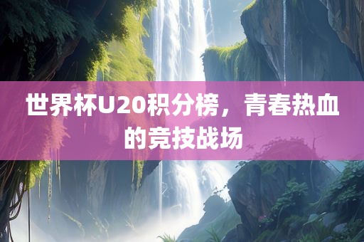 世界杯U20积分榜，青春热血的竞技战场