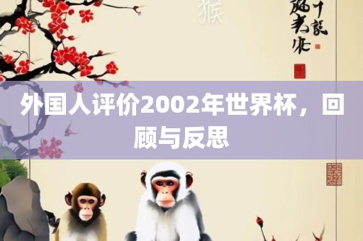 外国人评价2002年世界杯，回顾与反思