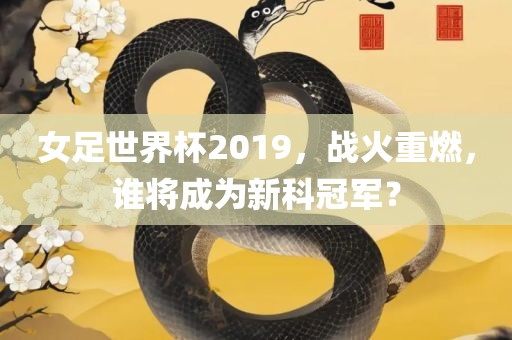 女足世界杯2019，战火重燃，谁将成为新科冠军？眉山市正发家政服务有限公司