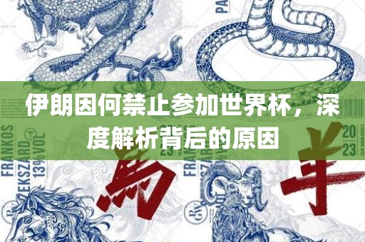 伊朗因何禁止参加世界杯，深度解析背后的原因