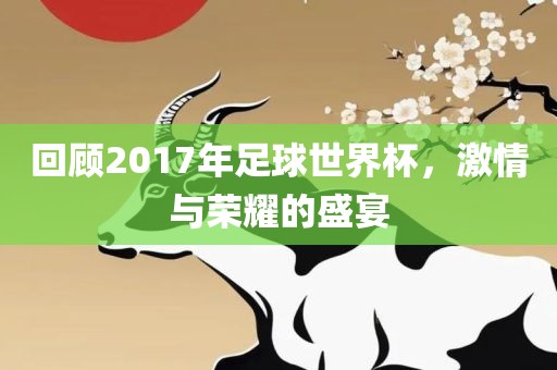 回顾2017年足球世界杯，激情与荣耀的盛宴眉山市正发家政服务有限公司