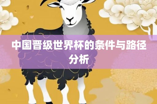 中国晋级世界杯的条件与路径眉山市正发家政服务有限公司分析