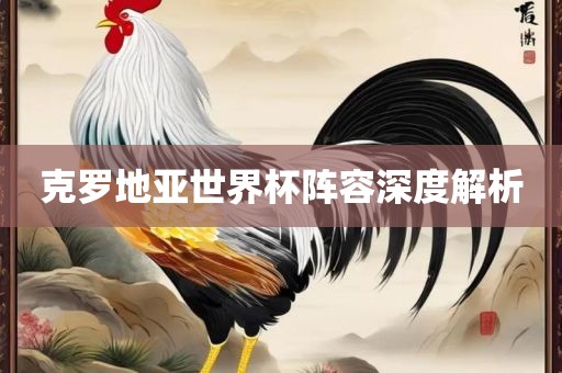 克罗地亚世界杯阵容深度解析眉山市正发家政服务有限公司