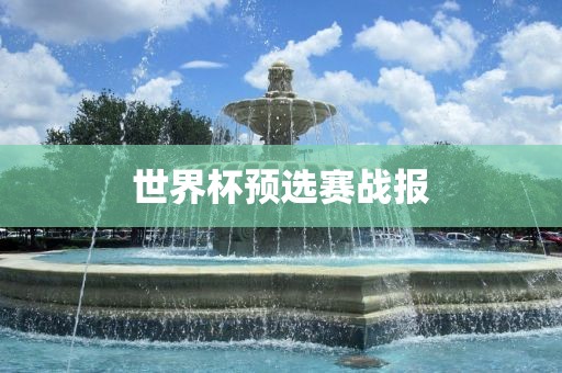 眉山市正发家政服务有限公司世界杯预选赛战报