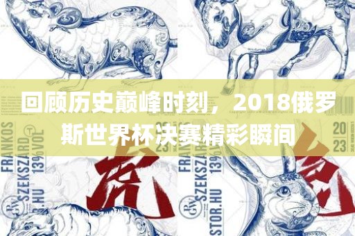 回顾历史巅峰时刻，2018俄罗斯世界杯决赛精彩瞬间
