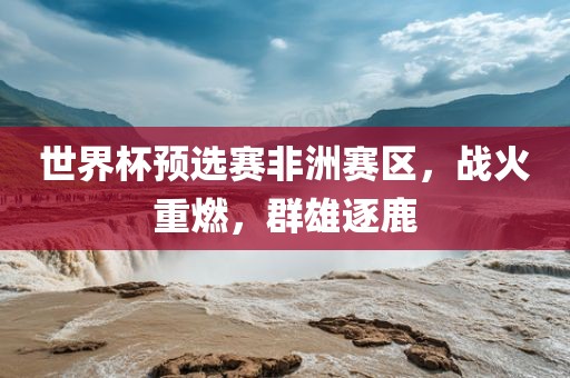 世界杯预选赛非洲赛区，战火重燃，群雄逐鹿眉山市正发家政服务有限公司