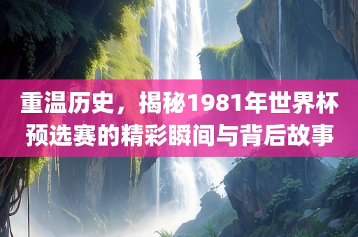 重温历史，揭秘1981年世界杯预选赛的精彩瞬间与背后故事眉山市正发家政服务有限公司