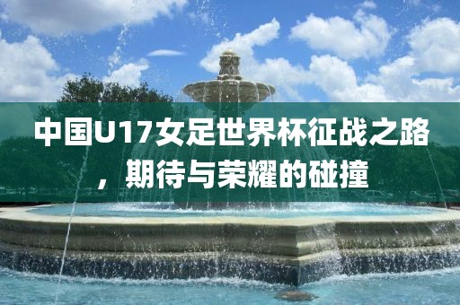 中国U17女足世界杯征战之路，期待与荣耀的碰撞眉山市正发家政服务有限公司