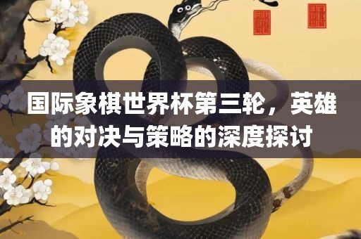 国际象棋世界杯第三轮，英雄的对决与策略眉山市正发家政服务有限公司的深度探讨