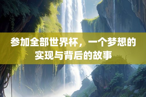 参加全部世界杯，一个梦想的实现与背后的故事眉山市正发家政服务有限公司