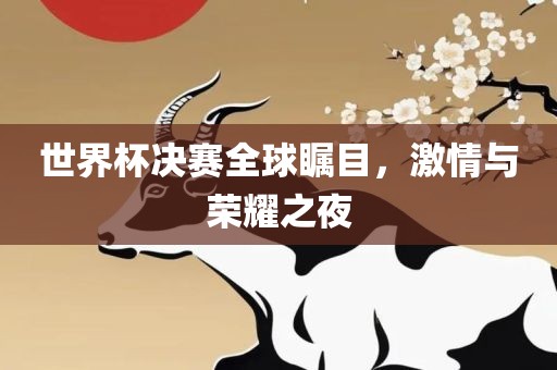 世界杯决赛全球瞩目，激情与荣耀之夜