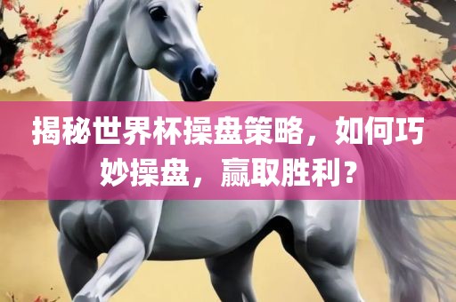 揭秘世界杯操盘策略，如何巧妙操盘，赢取胜利？眉山市正发家政服务有限公司