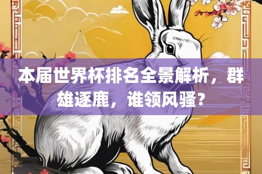 本届世界杯排名全景解析，群雄逐鹿，谁领风骚？