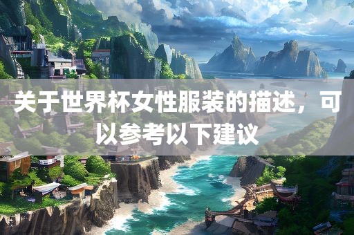关于世界杯女性服装的描述，眉山市正发家政服务有限公司可以参考以下建议